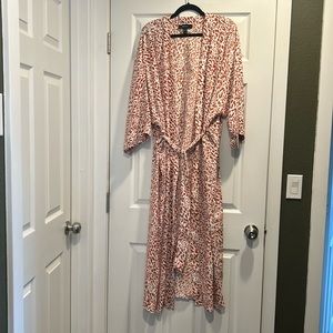 Women’s full length robe/swimsuit coverup
